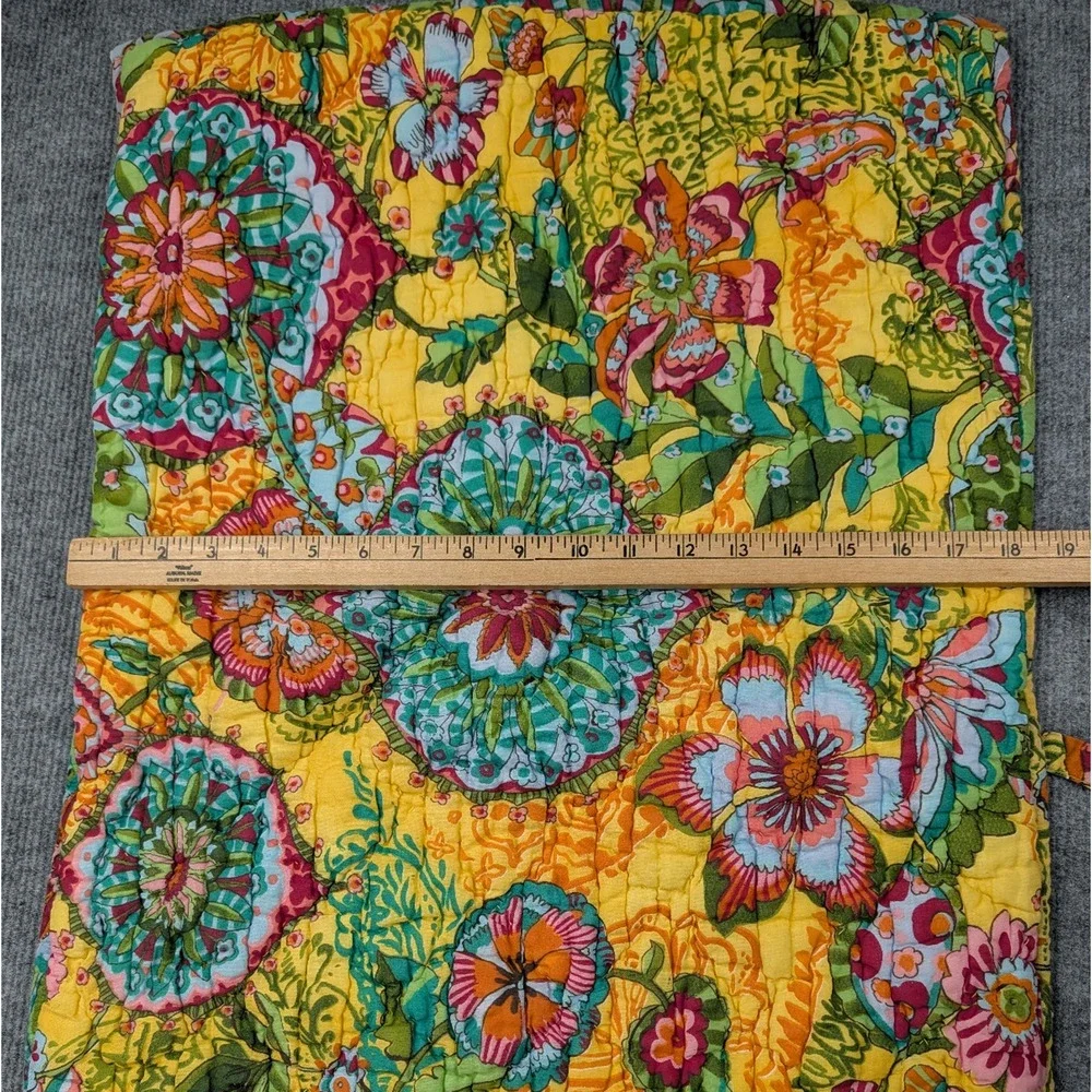 Pottery Barn Pillow Covers 25x18 Cotton Floral India Boho Cottage Colorful Retro